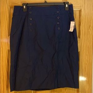 Navy Blue Skirt - 16